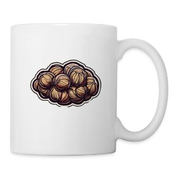 Food / Nuts / Market / Vitamins / Design - Mug - white - Right