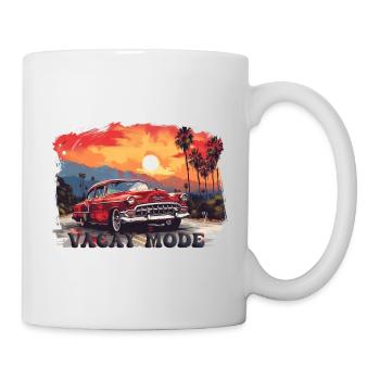 Vacay-Modus - Tasse - Weiß - Rechts