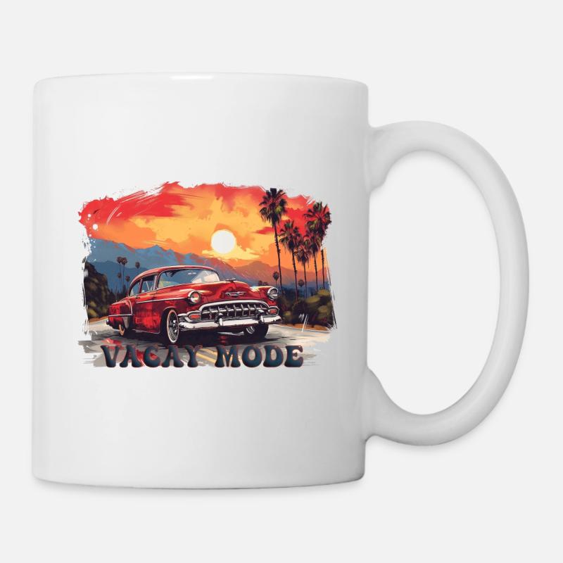 Vacay-Modus - Tasse - Weiß