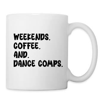 Weekends Coffee and Dance Comps - Mug - white - Right