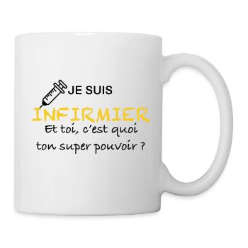 Superpower Nurse - Mug - white - Right