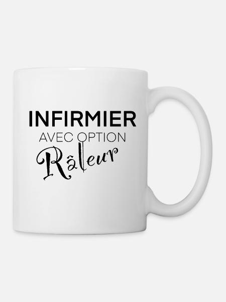 Krankenschwester-Beschwerde-Option - Tasse - Weiß