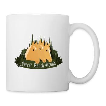 forest Ranch Grund - Tasse - Weiß - Rechts