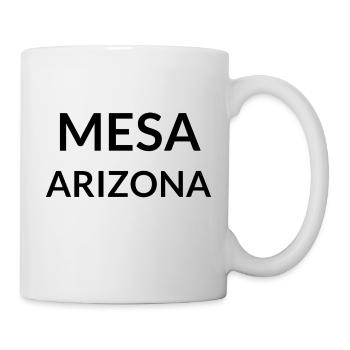 Mesa Arizona USA - Tasse - Weiß - Rechts