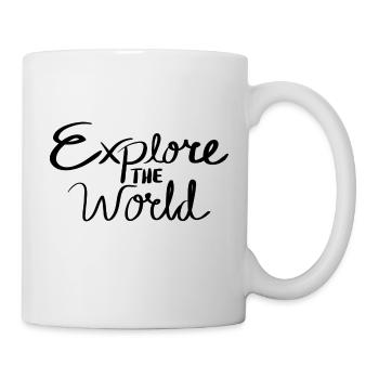 Explore the World - Tasse - Weiß - Rechts