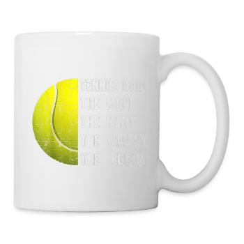 Tennis Dad The Man The Myth The Wallet Father's - Mug - white - Right