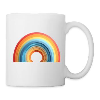 Paper Style Rainbow (Pride) - Mug - white - Right