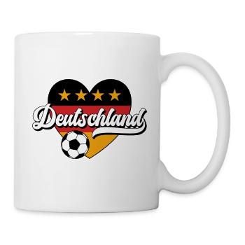 Deutschland - Tasse - Weiß - Rechts