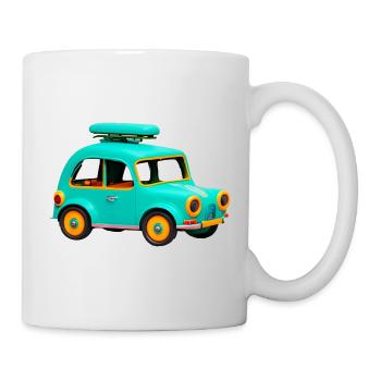 off on holiday - Mug - white - Right