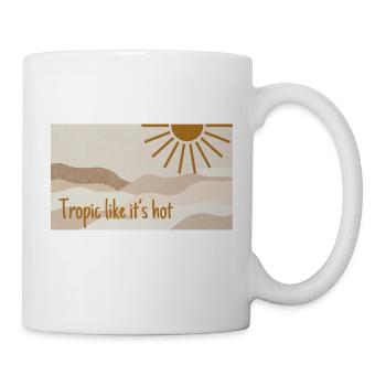 tropic like it's hot - Tasse - Weiß - Rechts