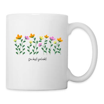 Du bist geliebt - Tasse - Weiß - Rechts