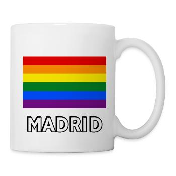 Pride Flag Madrid - Mug - white - Right