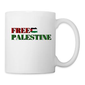 LIBÉRER LA PALESTINE POUR TOUJOURS - Mug blanc - blanc - Droite