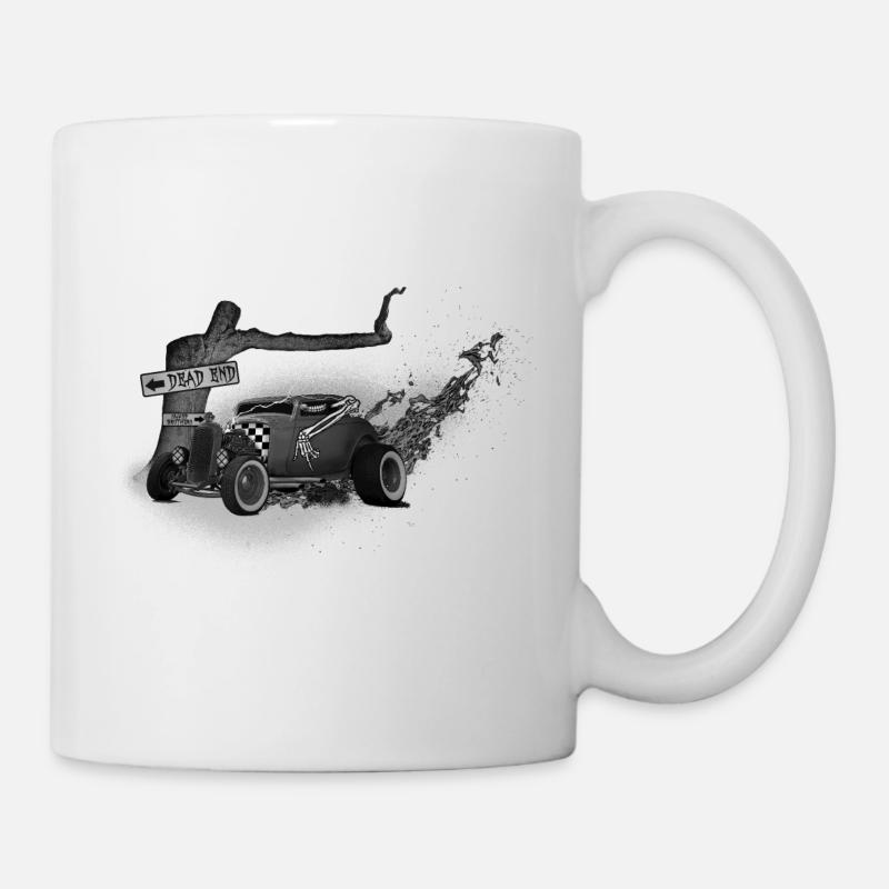 Hot Rod Sumpf Brüder - Tasse - Weiß