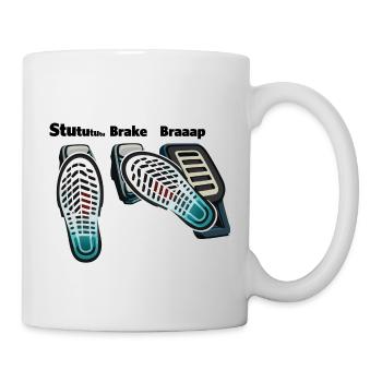 3 Pedals, 1 Love - Tasse - Weiß - Rechts