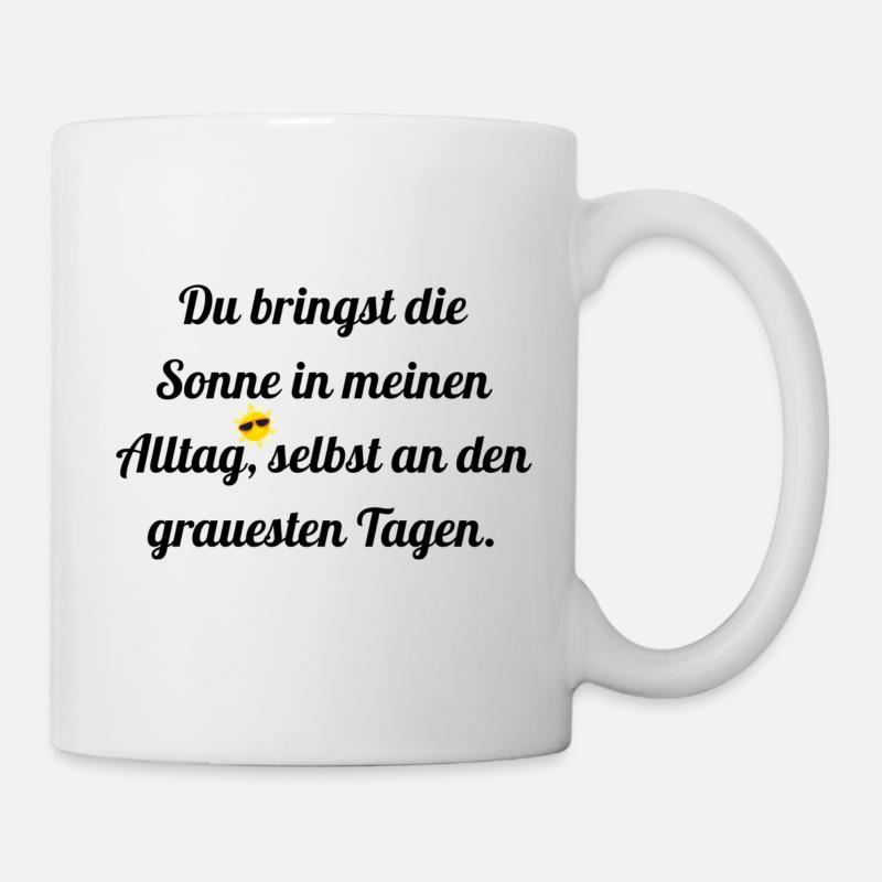 Sun in my everyday life - Mug - white