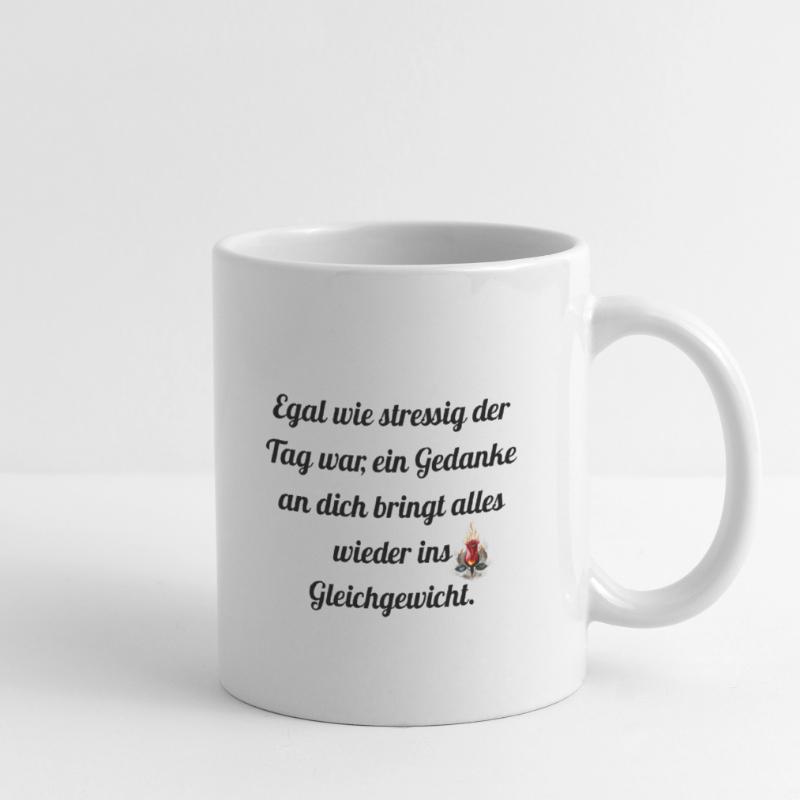 Peu importe à quel point c’est stressant Mug blanc