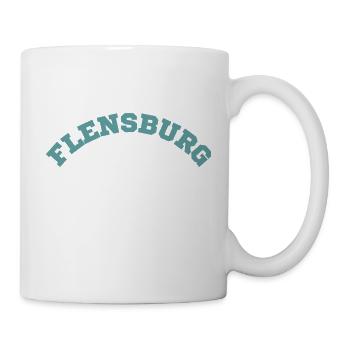 Flensburg - Tasse - Weiß - Rechts