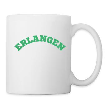 Erlangen - Tasse - Weiß - Rechts