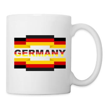 Deutschland - Tasse - Weiß - Rechts