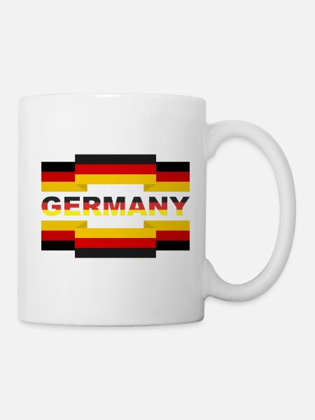 Deutschland - Tasse - Weiß