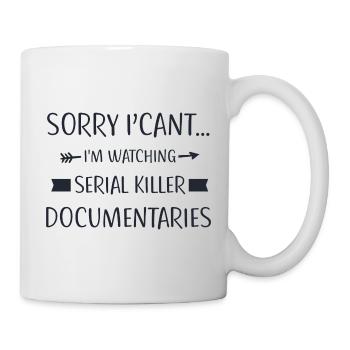 Introverted Humor – Serial Killer Documentaries - Mug - white - Right
