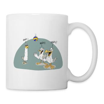volleyball "MINE" - Mug - white - Right