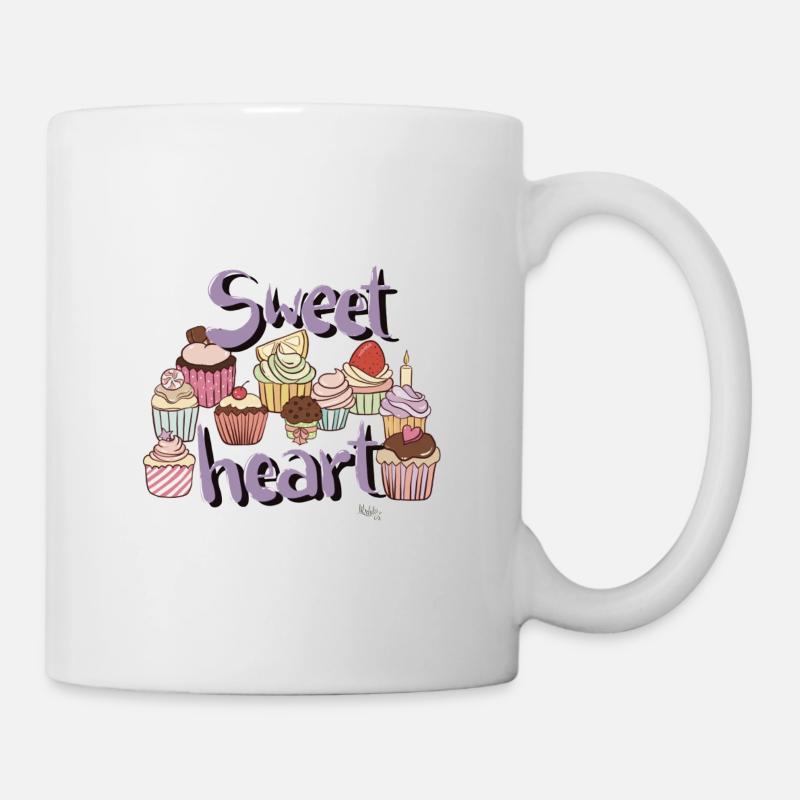 Sweetheart - Tasse - Weiß