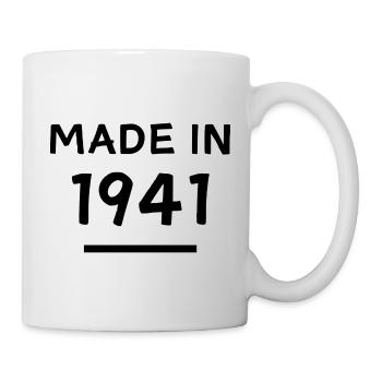 Fabriqué en 1941 - Année de naissance / Anniversaire - Mug blanc - blanc - Droite