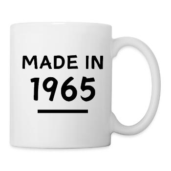 Fabriqué en 1965 - Année de naissance / Anniversaire - Mug blanc - blanc - Droite