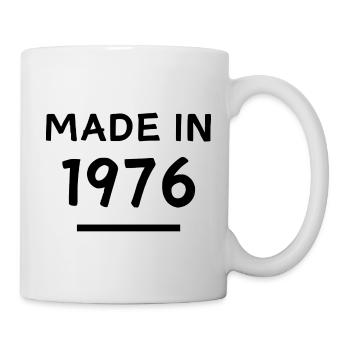 Fabriqué en 1976 - Année de naissance / Anniversaire - Mug blanc - blanc - Droite