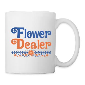 Flower Dealer 4 - Tasse - Weiß - Rechts