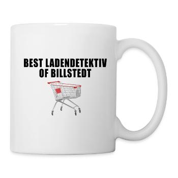 Ladendetektiv Billstedt - Tasse - Weiß - Rechts