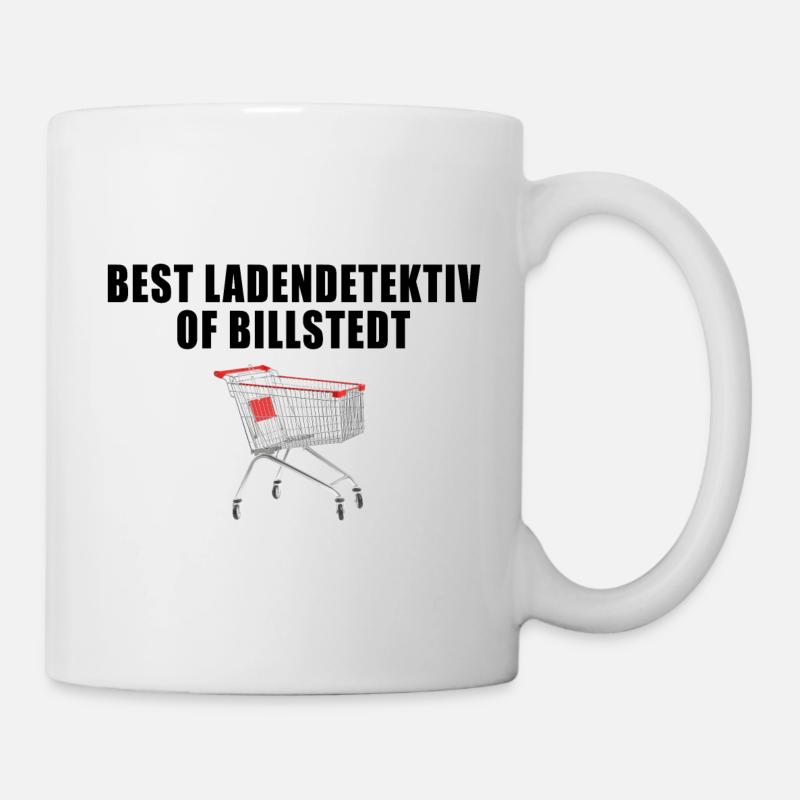 Ladendetektiv Billstedt - Tasse - Weiß