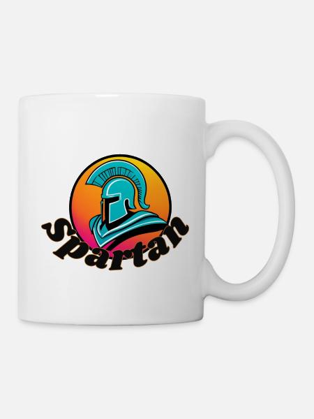 Spartan - Tasse - Weiß