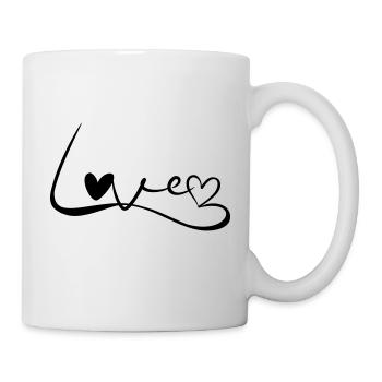 Love Font - Mug - white - Right