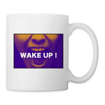 Message - Wake Up - Mug - white - Right