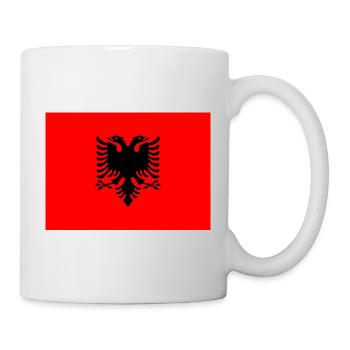 Albanien - Tasse - Weiß - Rechts