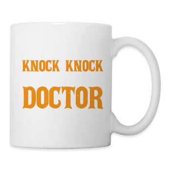 Knock Knock Who's There Doctor 51 - Tasse - Weiß - Rechts