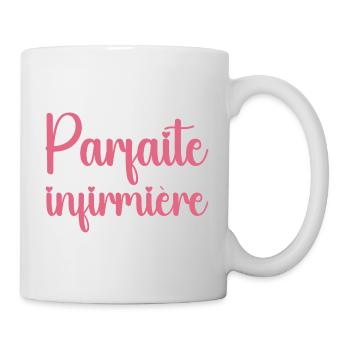 I'm not perfect, I'm a nurse - Mug - white - Right