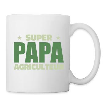 Super farmer dad - Mug - white - Right