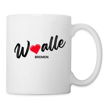 Walle - Bremen - Tasse - Weiß - Rechts