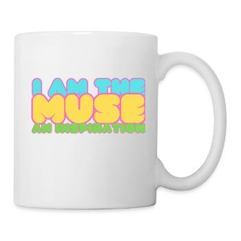 I am a Inspiration - Tasse - Weiß - Rechts
