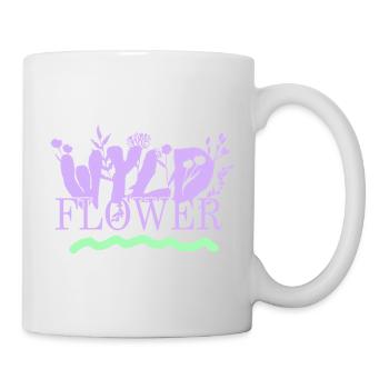 Wyld Flower – Boho Vibes - Mug blanc - blanc - Droite