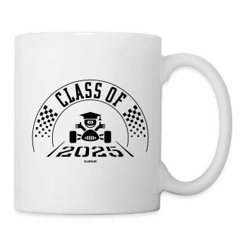 Class Of 2025 (School’s Out / Finish Line / Black) - Mug - white - Right
