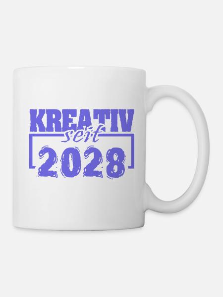 2028 - Tasse - Weiß