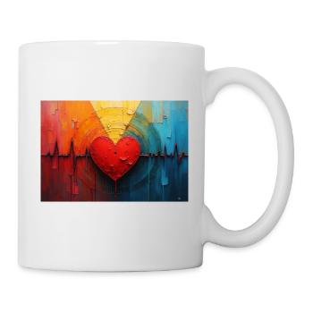 Heart Beat - Mug - white - Right
