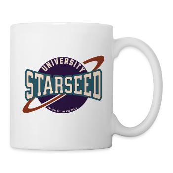 Starseed University - interplanetary design - Mug - white - Right