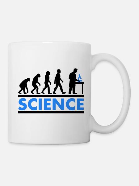 Science Evolution - Mug blanc - blanc