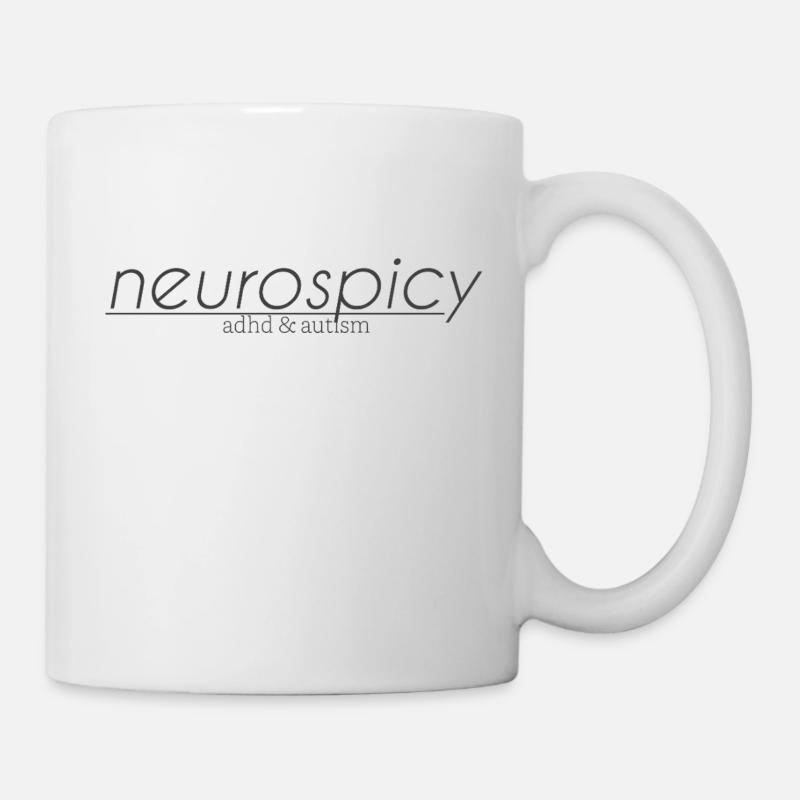 neurospicy | adhd & autism - Tasse - Weiß
